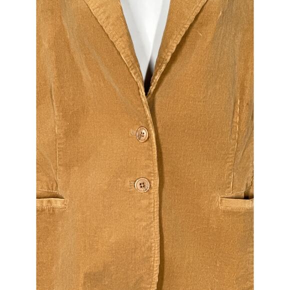 Corduroy Camel VTG Blazer Women’s Fall Winter Preppy Casual Business XL - Picture 3 of 14